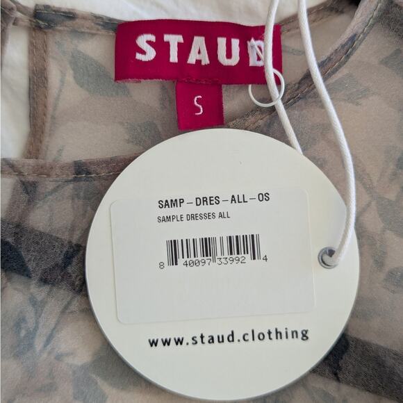 NEW NWT STAUD Hyacinth Organza Maxi Dress - Picture 7 of 7